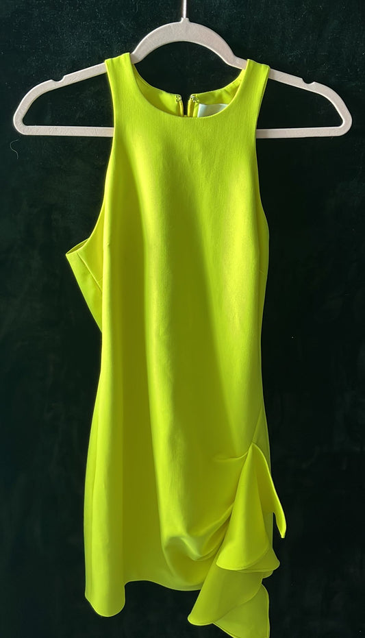 Cinq à Sept - Neon yellow dress